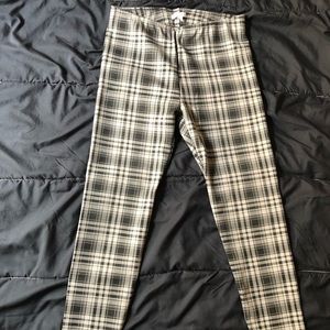 Plaid pants